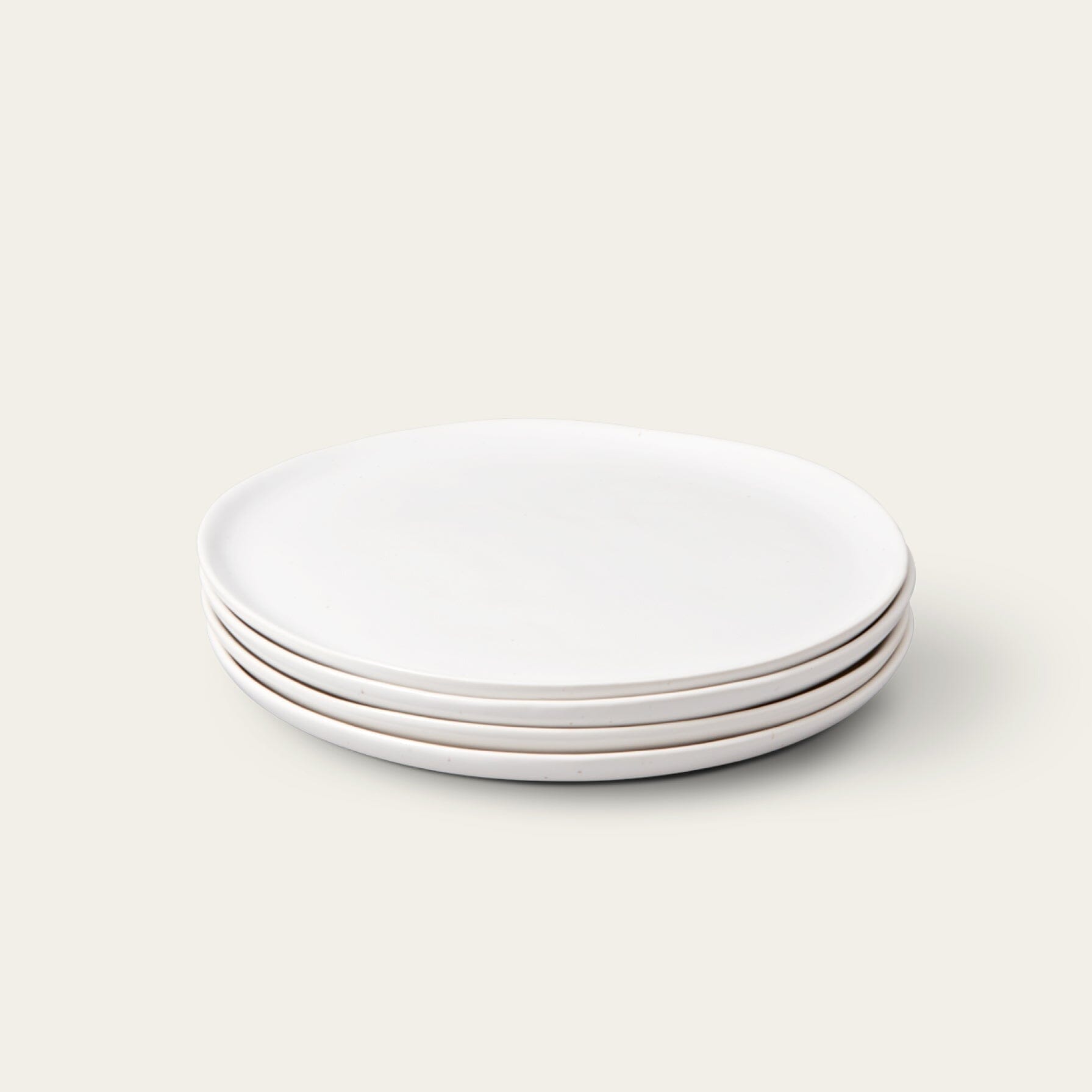 Dinner Plates | Speckled White