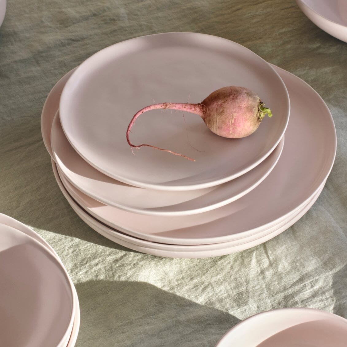 Salad Plates | Blush Pink