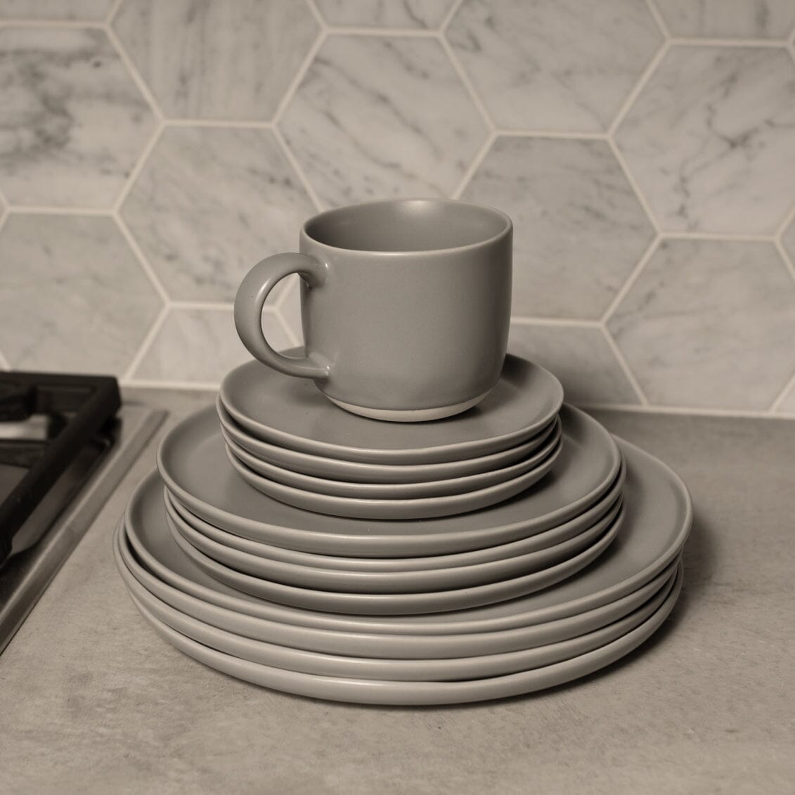 Salad Plates | Dove Gray