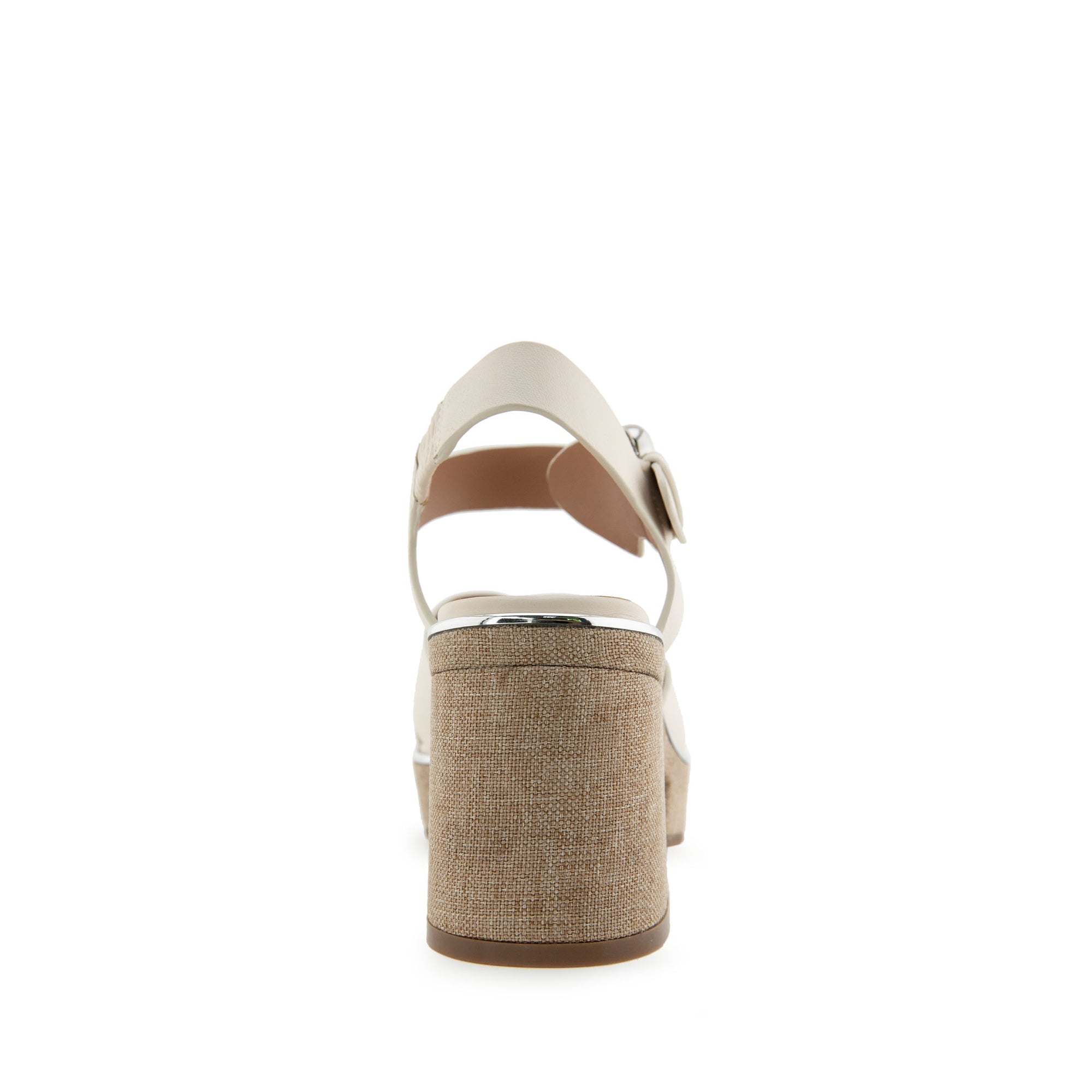 Zephyr Sandal Dress Platform | Eggnog Leather
