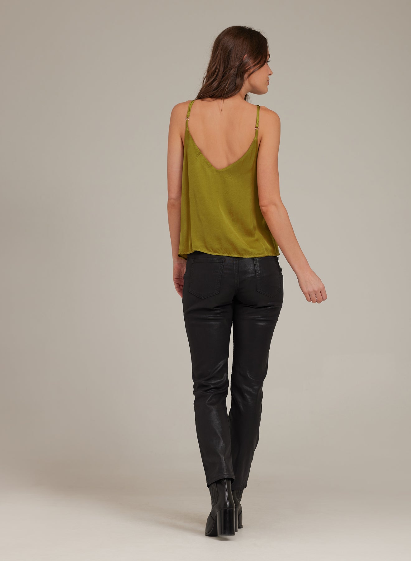 V-Neck Cami - Autumn Leaf