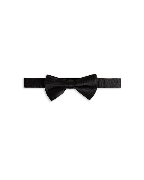 Men | Silk Bow Tie | Black