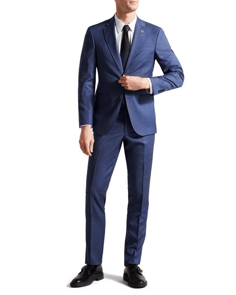 Men | Mix Suit Jacket | Navy