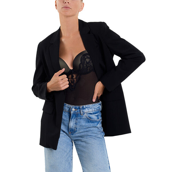 Dark Romance Bodysuit | Black