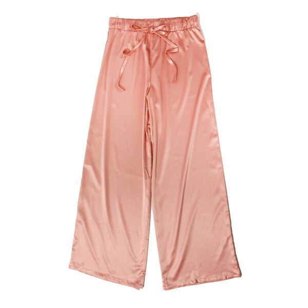 Satin Sleep Pant | Rose Latte