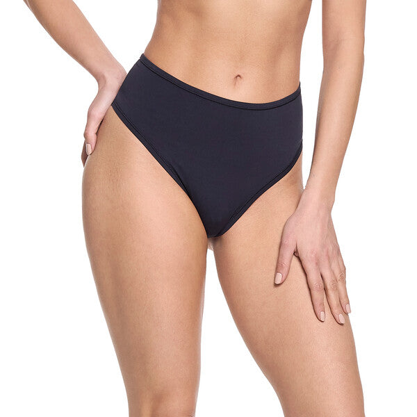 Your Fit High Cut Thong | Black