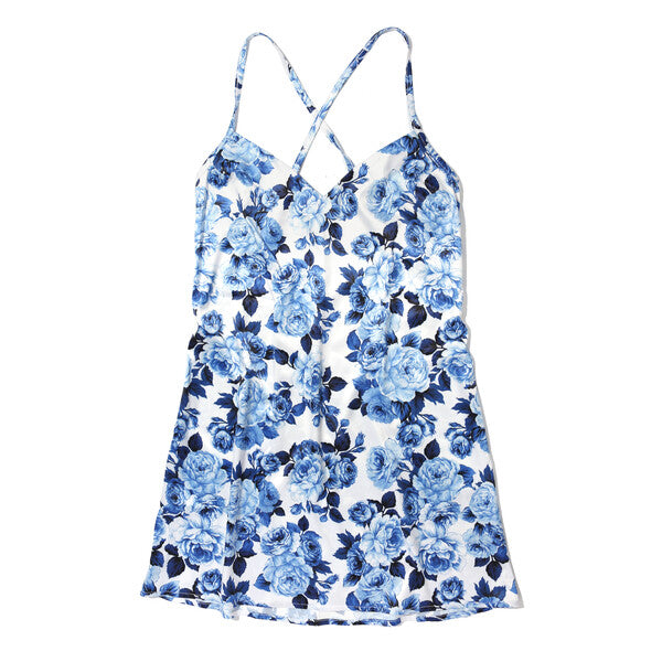 Satin Sleep Chemise | Deja Blue