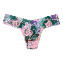 Signature Lace Low Rise Thong | Painter (Green)