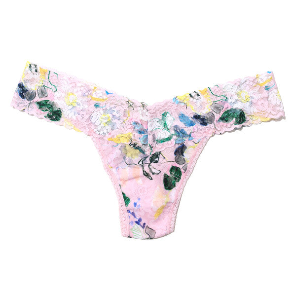 Signature Lace Low Rise Thong | Cannes You Believe It