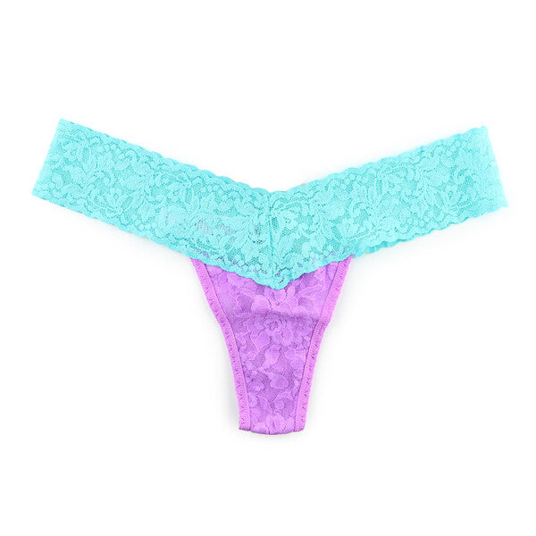 Signature Lace Low Rise Thong | Bers x Sfob