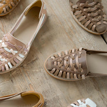 Product Image Women's Huarache Sandal Tobacco/Almond Colorblock Women's Leather Slip On Nisolo Colorblock Comparison