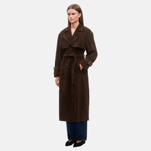 OW Collection ZADE Trenchcoat Coat 185 - Brown