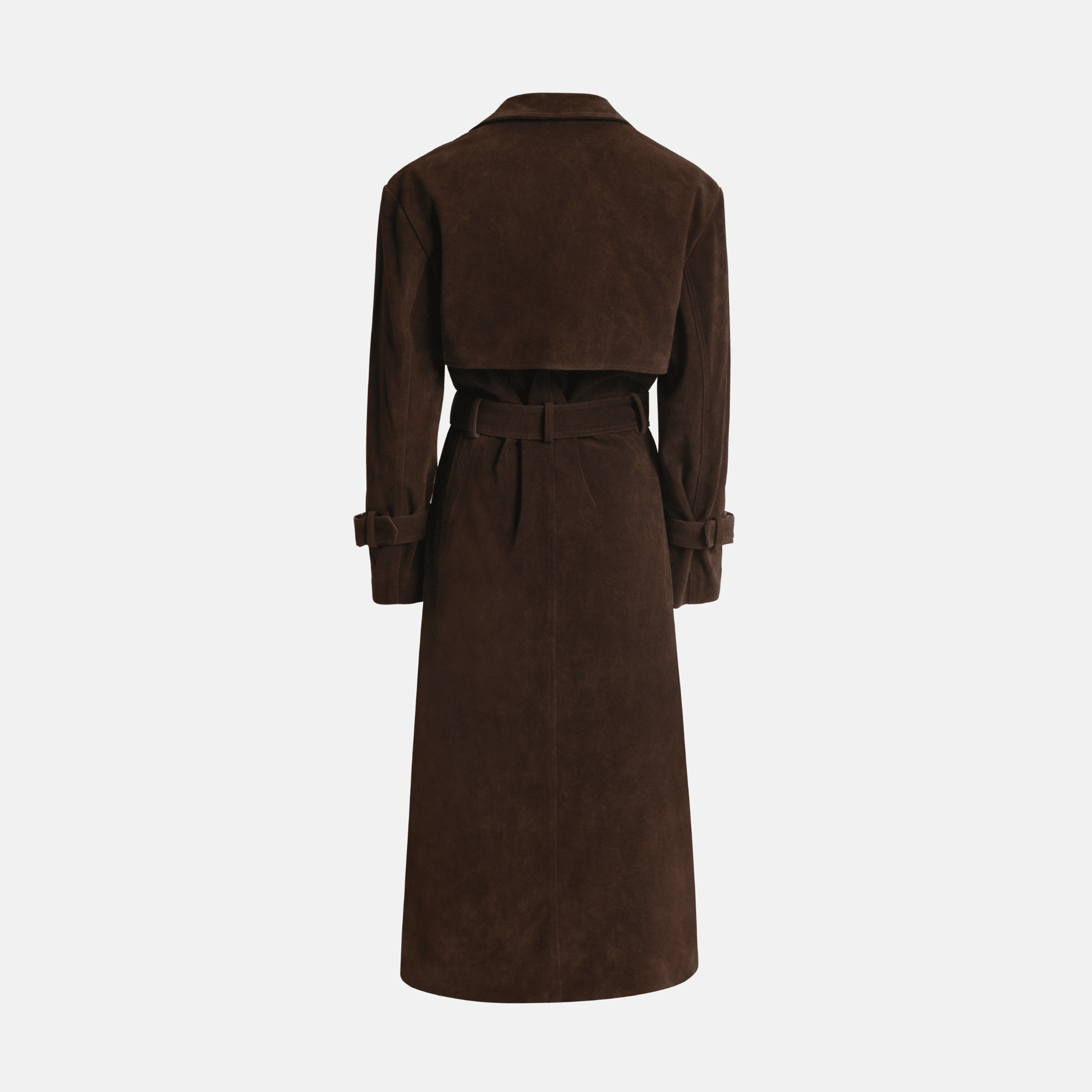 OW Collection ZADE Trenchcoat Coat 185 - Brown