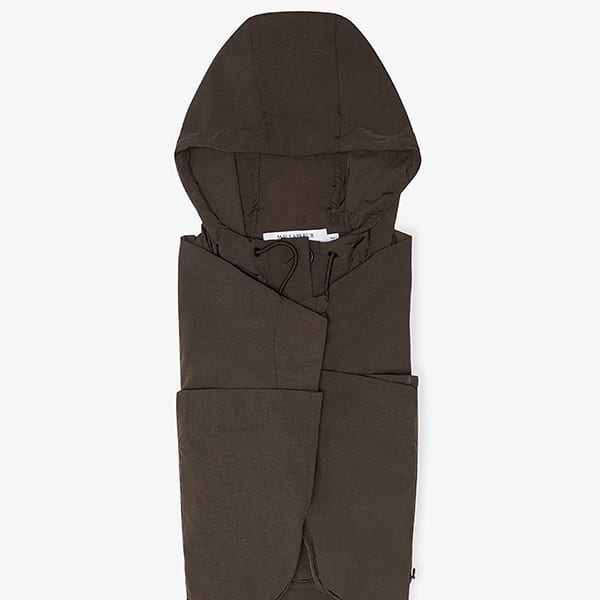 Packshot image of the Britt Hoodie—AirTech in Dark Moss | Exclude