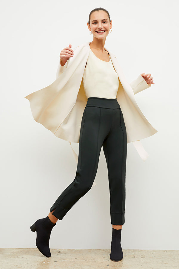 Front image of a woman wearing the robin pant in forest | Exclude | Grid